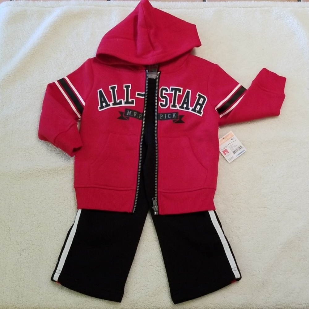 NWT Zippered Hoody and Sweatpants MVP All-Star